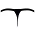 Svenjoyment - tanga masculino negro con strass