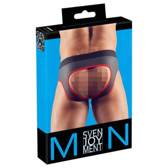 Svenjoyment - suspensorio abierto - hombre - negro - L