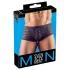 Boxer transparente de rayas - negro