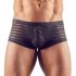 Boxer transparente con rayas negras - L