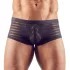 Boxer transparente de rayas - negro - XL