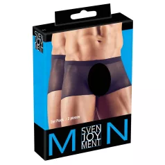   Svenjoyment - bóxer transparente - negro - set 2 piezas - S-L