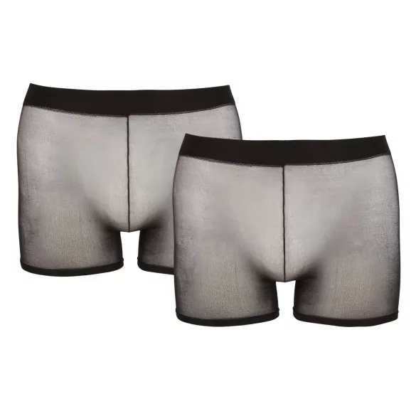Svenjoyment - bóxer transparente - negro - set 2 piezas - S-L
