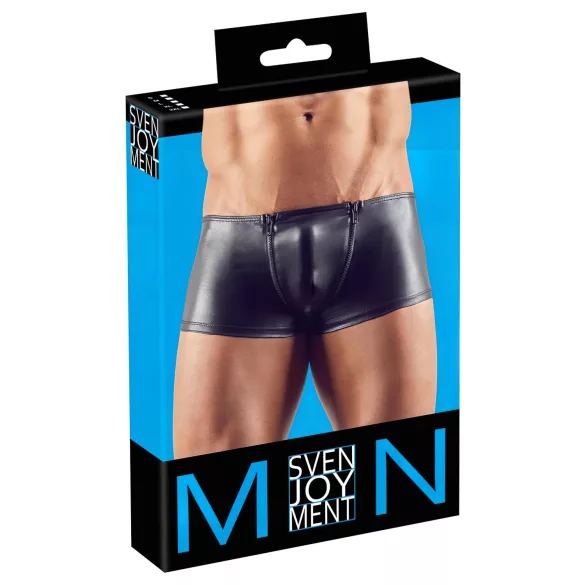 Svenjoyment - bóxer con cremallera - negro - M