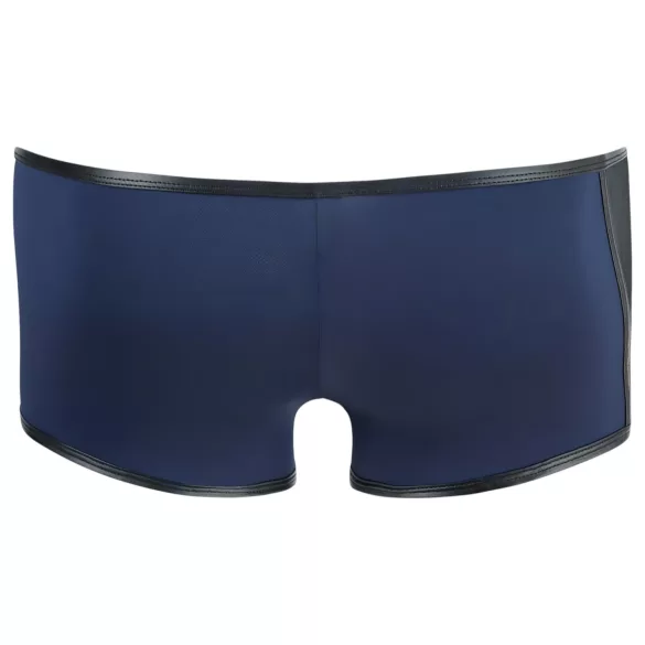 NEK - bóxer masculino - encaje y cordones - negro y azul - L