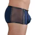NEK - bóxer masculino - encaje y cordones - negro y azul - L