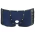 NEK - bóxer masculino - encaje y cordones - negro y azul - L
