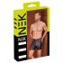 NEK - Pantalones cortos para hombre con cierre de metal (negro) - M