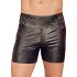 NEK - Pantalones cortos para hombre con cierre de metal (negro) - M