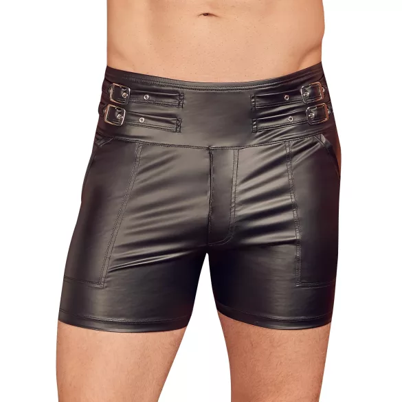 NEK - bóxer masculino largo - cierre metálico - negro - L