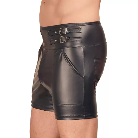 NEK - bóxer masculino largo - cierre metálico - negro - L
