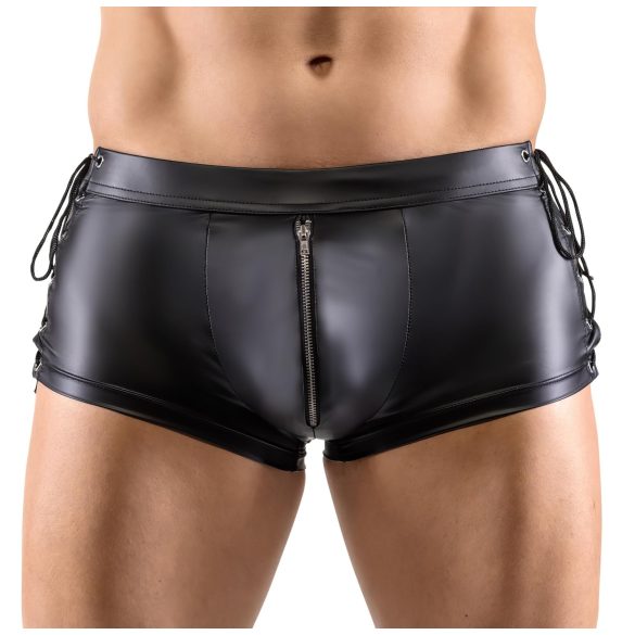 Svenjoyment - bóxer masculino laterales ajustables - negro mate - M