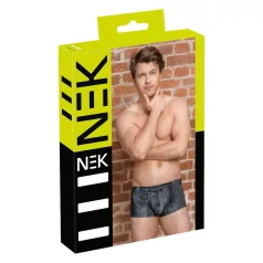 NEK - bóxer con estampado de piel de serpiente (negro)