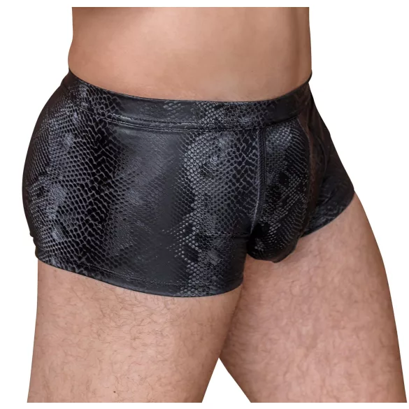 NEK - bóxer con estampado de piel de serpiente (negro)
