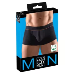   Svenjoyment - bóxer de confort ecológico de algodón (negro) - M