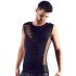 Svenjoyment - camisa con cordones para hombre (negro) - L