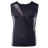 Svenjoyment - camisa con cordones para hombre (negro) - L