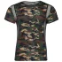 NEK - camiseta para hombre con patrón de camuflaje (verde-marrón)