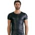 NEK - Camiseta masculina de manga corta efecto mate (negro) - XL