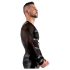 Svenjoyment - arnés de pecho, camiseta de manga larga para hombre (negro)