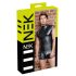 NEK - Camiseta para hombre con remaches y panel de red (negra) - M