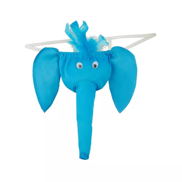 Svenjoyment - tanga de elefante azul (talla S-L)