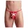 Tanga roja navideña de regalo para hombre (tallas S-L)