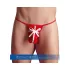 Tanga roja navideña de regalo para hombre (tallas S-L)