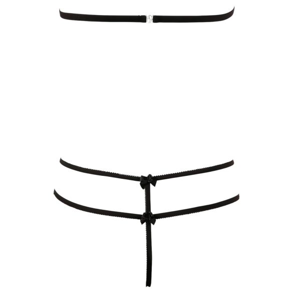 Cottelli - Conjunto lencería abierto - Encaje - Negro