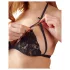 Cottelli - Conjunto lencería abierto - Encaje - Negro - XL