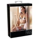 Abierta Fina - conjunto de sujetadores sensuales - encaje negro - 80B/M