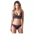 Cottelli - Conjunto lencería floral de encaje - lila - XL