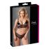 Cottelli Talla Grande - conjunto de encaje (negro) - XXL