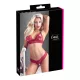 Cottelli - Conjunto de sujetador sexy de encaje - rojo - L