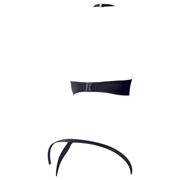 Cottelli - Conjunto de lencería con aros metálicos - negro