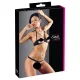 Cottelli - Conjunto de lencería con aros metálicos - negro - 80B/M