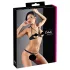Cottelli - Conjunto de lencería con aros metálicos - negro - 85B/L