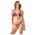 Cottelli - Set de sostén abierto con aros metálicos (rojo) - M/L