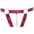 Cottelli - Set de sostén abierto con aros metálicos (rojo) - M/L