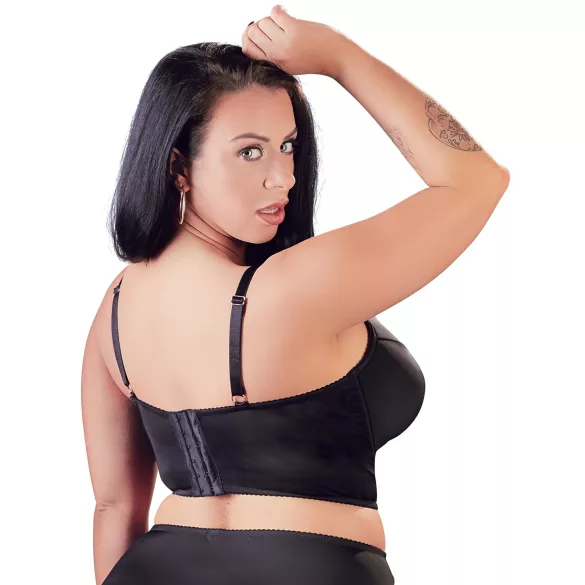 Cottelli Tallas Grandes - sujetador con encajes y tirantes (negro) - 95F