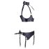 Cottelli Bondage - set de levantamiento con esposas (negro) - XL