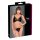 Cottelli - Conjunto de sujetador transparente y encaje (negro) - M