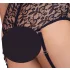 Cottelli Bondage Plus Size - conjunto de encaje (negro) - 3XL