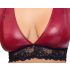 Conjunto de Sujetador de Encaje Rojo Cottelli Bondage Tallas Grandes