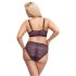 Cottelli Tallas Grandes - Conjunto lila traslúcido con diseño