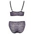 Cottelli Tallas Grandes - Conjunto lila traslúcido con diseño