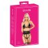 Beso - Conjunto de sujetador con tirantes (negro) - L/XL