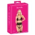 Kissable - conjunto de sujetador con tirantes (negro) - L/XL