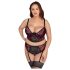 Cottelli Tallas Grandes – Conjunto de Lencería (Rojo)
