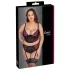 Cottelli Plus Size - conjunto de sujetador ajustable (rojo) - 90C/XL
